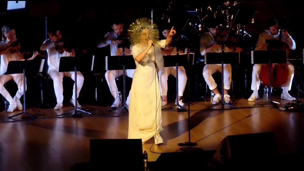 Watch Björk and Arca perform live in New York | Music News | Crack Magazine