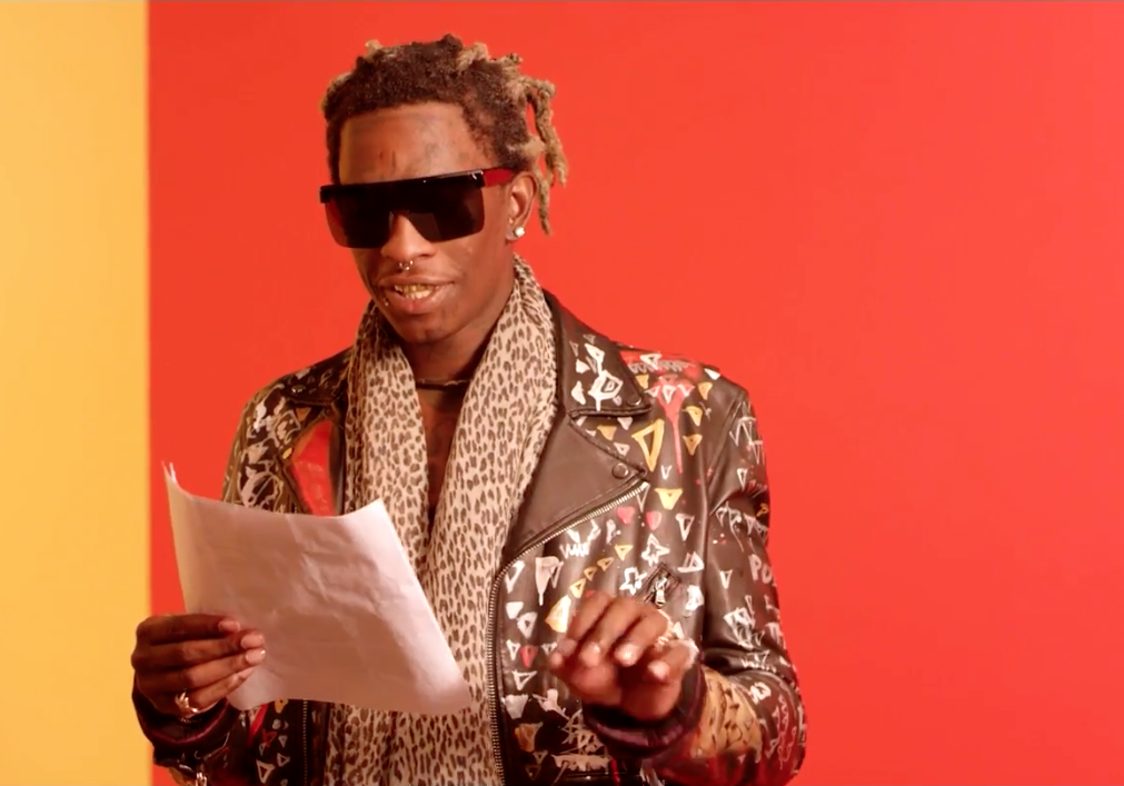 Watch Young Thug Recite The Lyrics To Best Friend | Music News | Crack ...