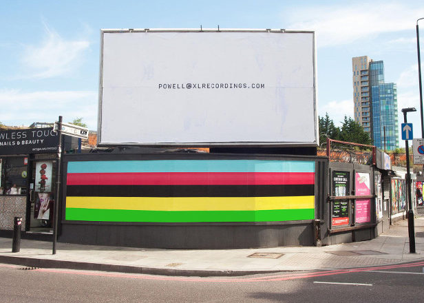 Powell has posted his email address on billboards around London