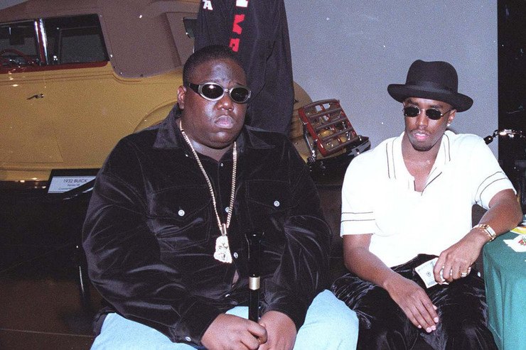 notorious big funeral p diddy