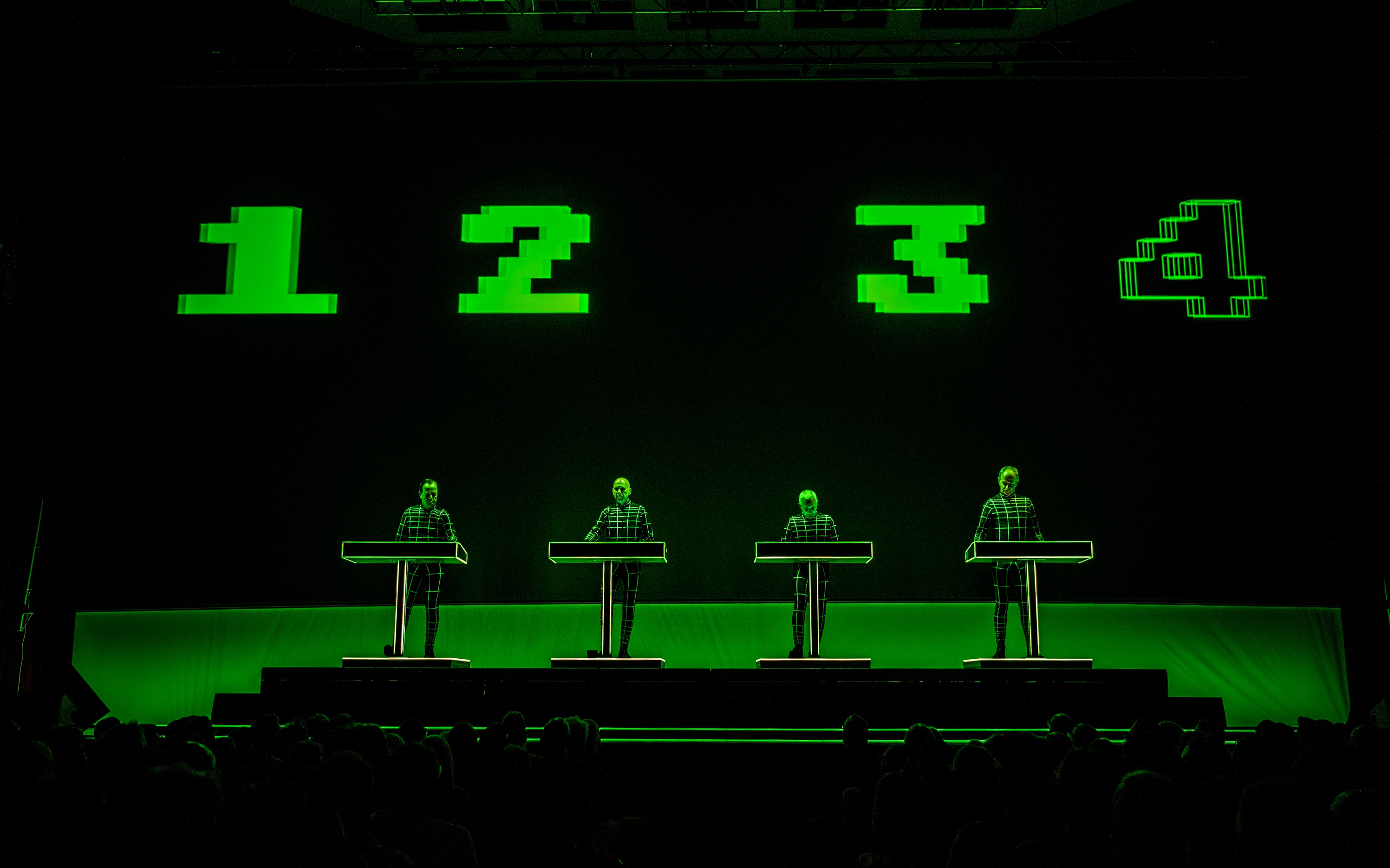 An intimate encounter with the robots as Kraftwerk 3D hypnotises Bristol