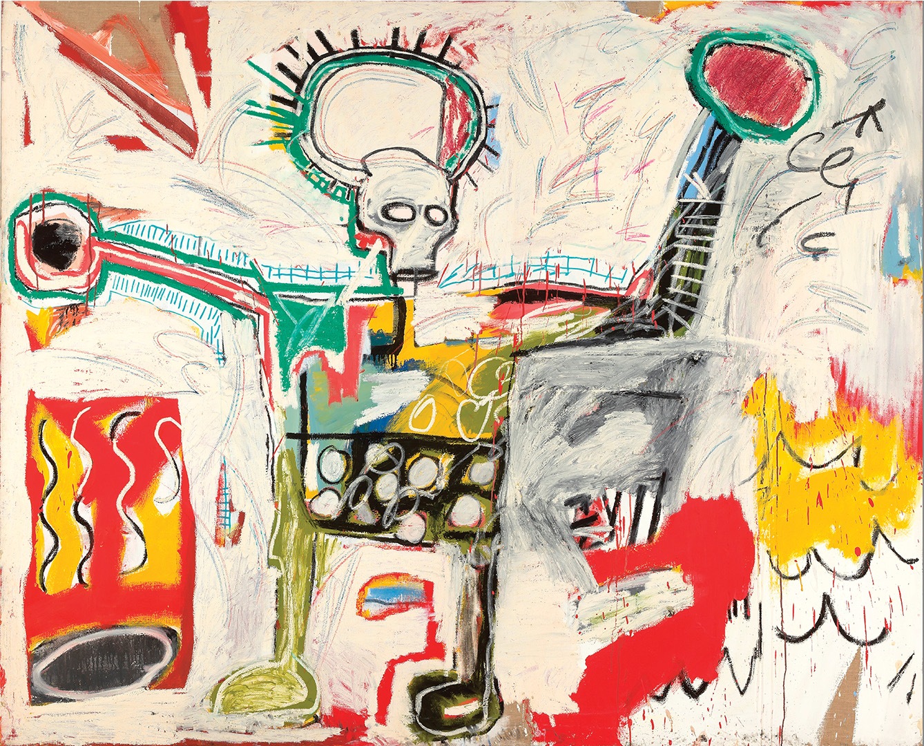 Jean-Michel Basquiat, Untitled, 1982, Courtesy Museum Boijmans Van Beuningen, Rotterdam
