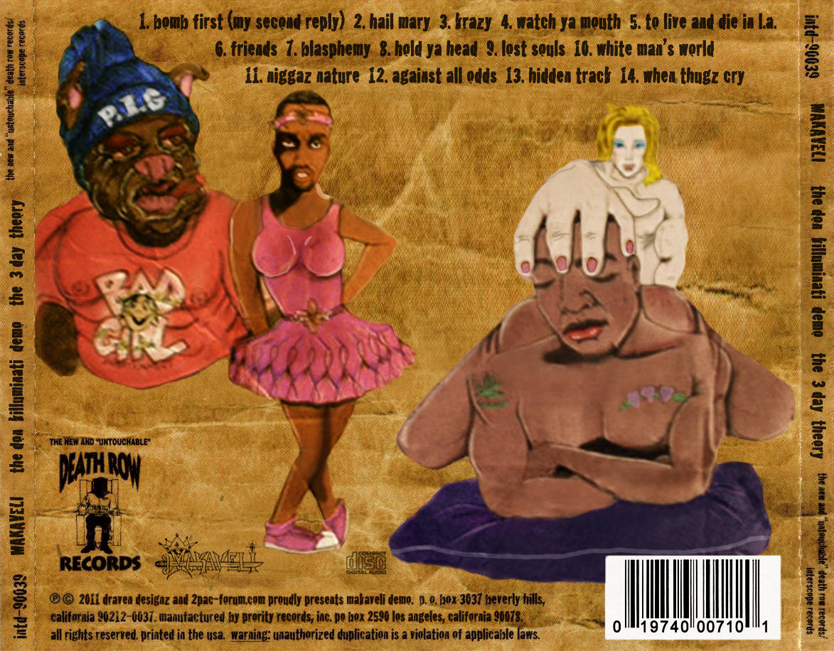 7 Day Theory – original artwork featuring Biggie and Puff Daddy