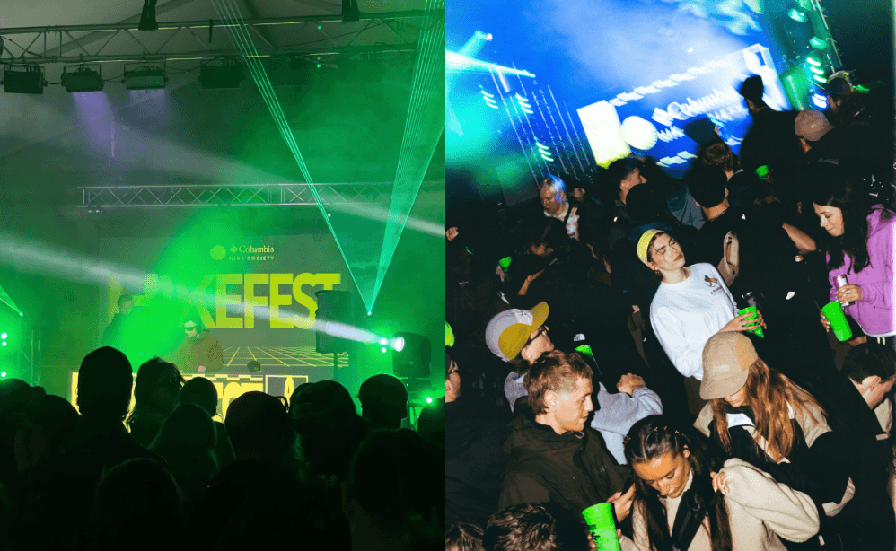 Duskus headlines cave rave in Peak District as part of Columbia Hike Society’s HikeFest