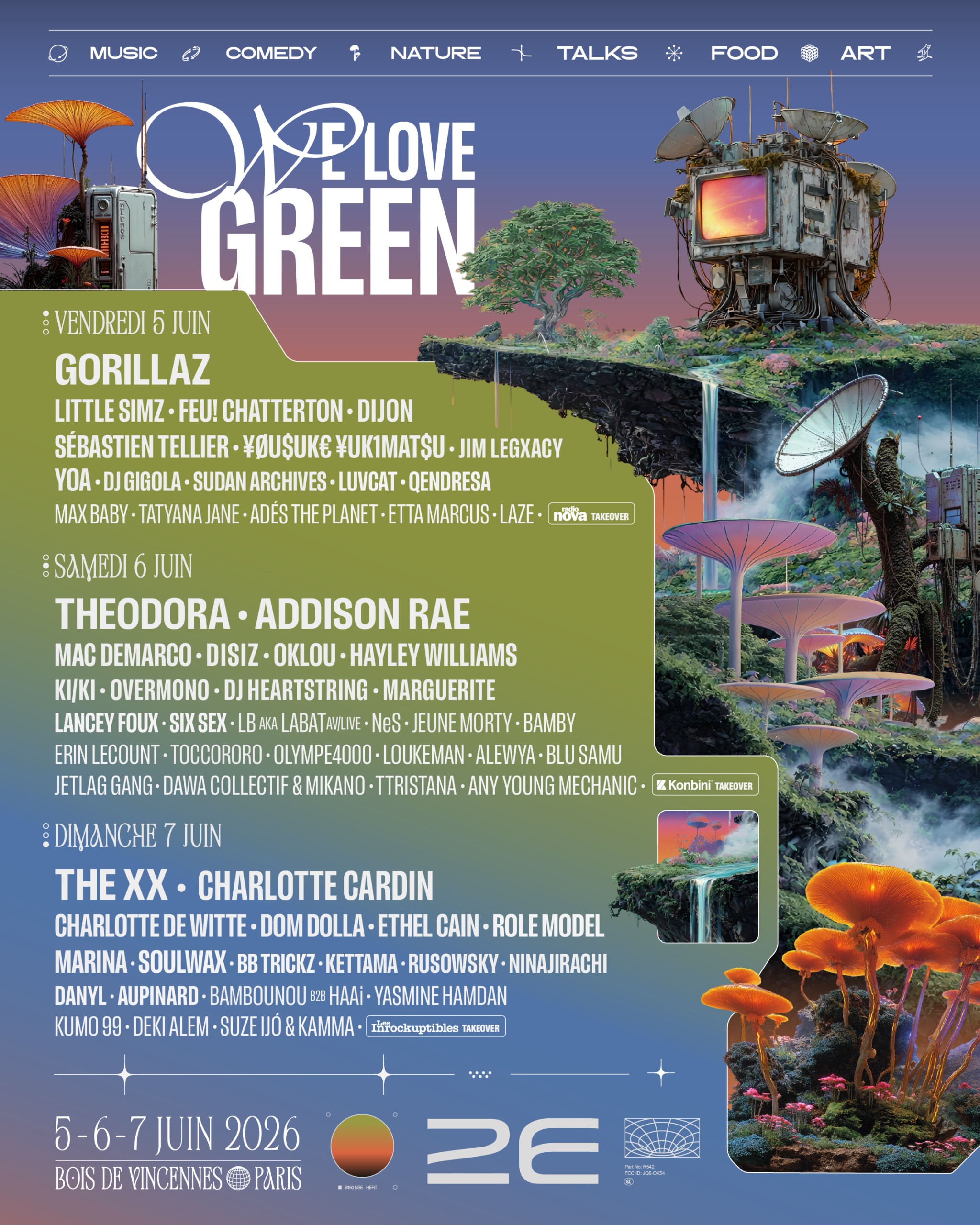 We Love Green completes line-up for 15th anniversary edition